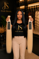 Cabelo Humano Vietnamita Premium Loiro 613 – 100g